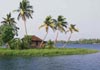 An island on the backwaters.