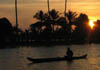 Sunset on the backwaters.